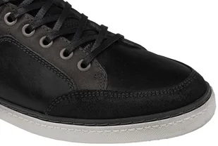 Mustang Trzewiki Sneakersy 35A042 4866-503-9 Schwarz Czarne zimowe 41006 - Botki męskie - miniaturka - grafika 6