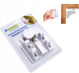 Zabezpieczenia Szafek Magnetyczna Blokada 4 Sztuki - Zabezpieczenia dla dzieci - miniaturka - grafika 13