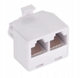 LechPol LechPol Rozgałęźnik RJ45 1/2 TEL0023-2 - Kable miedziane - miniaturka - grafika 6