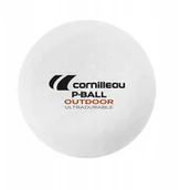Pozostały sprzęt i akcesoria do ćwiczeń - Cornilleau Piłeczki Outdoor Białe 6 Szt. - miniaturka - grafika 1