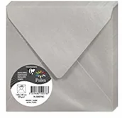 Papier do drukarek - Clairefontaine Pyłek by 50078 °C envelope 140 MM, srebrny - miniaturka - grafika 1