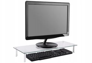 Digitus Szklana podstawa dla monitora powierzchnia robocza 56x21cm max obciążenie 20kg AKDGAVT00070 - Inne akcesoria audio-wideo - miniaturka - grafika 3