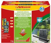 Filtry wentylacyjne i uzdatniacze - Sera sera 08402 Pond Super Carbon 2 kg  filtr aktywny węgiel absorbuje energię i szybko i niezawodnie Gift barwniki aus dem czajnik do stawu - miniaturka - grafika 1