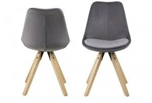 Fotel biurowy, krzesło biurowe Actona Krzesło Dima I ciemnoszare - 0000063761 - Fotele i krzesła biurowe - miniaturka - grafika 2