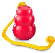 Zabawki dla psów - Kong Classic Ball z liną,, średni 71603 - miniaturka - grafika 1