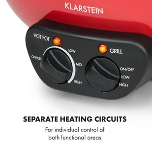 Klarstein GQ23-Tafelrunde - Raclette - miniaturka - grafika 3