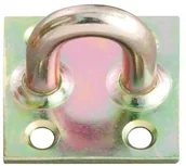 Zamki i wkładki - GUST ALBERTS Uchwyt na płytce 50X50MM GUST ALBERTS - miniaturka - grafika 1