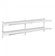 Meble gastronomiczne - Royal Catering Półka wisząca - 200 cm - 2 blaty - RCWR-2000.4 RCWR-2000.4 - miniaturka - grafika 1