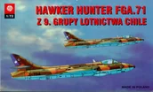 Modele do sklejania - Plastyk ZPT model samolotu Hawker Hunter FGA.71 Chile - miniaturka - grafika 1