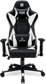 Fotele gamingowe - IMBA Hunter biały - miniaturka - grafika 1