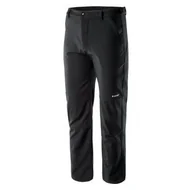 Buty trekkingowe męskie - Hi-Tec Spodnie softshellowe męskie CELIO rozmiar XXL kolor czarny - miniaturka - grafika 1