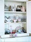 Kinder party - Unbekannt Nowy imagesaffiche 30 x 40 cm High Board i świeca/Dresser and Candle/szafka na naczynia i świeca 110.001110.02 - miniaturka - grafika 1