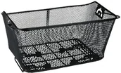 Koszyki rowerowe - FISCHER FISCHER Koszyk na zakupy, tylny zacisk mocujący, czarny 62256 - miniaturka - grafika 1