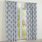 Zasłony - FRANC-TEXTIL 305  138  16 zasłona z marszczoną taśmą, Rustica, 130x310 cm, szary 305-138-16 - miniaturka - grafika 1