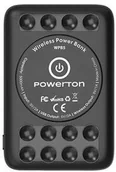 Akcesoria do tabletów i e-booków - Power Bank Powerton 5 000mAh bezdrátové nabíjení WBP5) Czarna - miniaturka - grafika 1