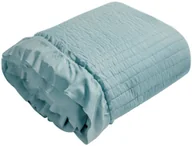 Narzuty - Eurofirany Euro Firany Narzuta 220 x 240 Klaudia Miętowy 1221699 - miniaturka - grafika 1