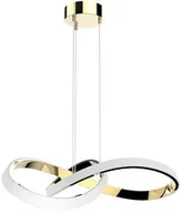 Lampy sufitowe - Krislamp Norton KR 398-1GD lampa wisząca zwis 1x60W LED 4000K złota - miniaturka - grafika 1