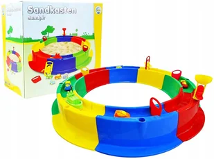 Wader Piaskownica Z Torem Wodnym 3W1+AKCESORIA XXL - Zabawki do kąpieli - miniaturka - grafika 10