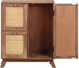 vidaXL Lumarko Szafka, 60 x 35 x 75 cm, lite drewno mango 323596 - Szafki do salonu - miniaturka - grafika 8