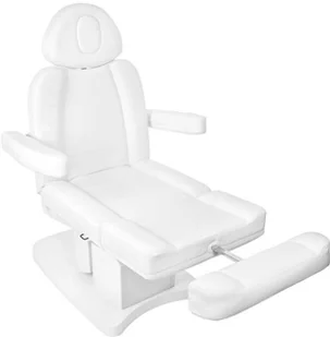 AZZURRO Fotel kosmetyczny elektr. azzurro 708a 4 siln. biały podgrzewany P124627 - Fotele kosmetyczne - miniaturka - grafika 5