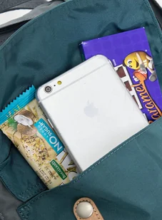 Doughnut Plecak miejski Doughnut Macaroon Jungle - light grey / navy D010JG-0769-F - Plecaki - miniaturka - grafika 10