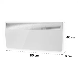 Klarstein Klarstein Hot Spot Slimcurve Grzejnik 80 x 40 cm 40 m 2000 W 540°C LED IP24 kolor biały ACO7-HS SlimcurveWH - Ogrzewanie przenośne - miniaturka - grafika 8
