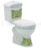 Kompakty WC - CeraStyle CeraStyle Happy kompakt wc Inny 08100PW - miniaturka - grafika 1