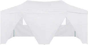 vidaXL Profesjonalny, składany namiot imprezowy, 4 ściany, 3x6 m, stal - Pawilony ogrodowe - miniaturka - grafika 3