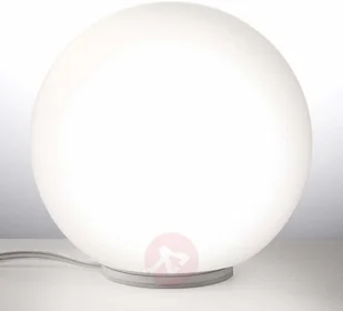 Okrągła szklana lampa stołowa Dioscuri, 25 cm - Lampy stojące - miniaturka - grafika 3