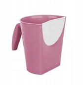 Inne akcesoria do pielęgnacji dzieci - Kubek do mycia głowy Savea różowy - miniaturka - grafika 1