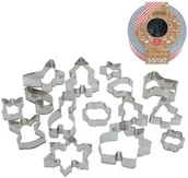 Formy do ciast - La Cucina Wykrawacze/foremki świąteczne do ciastek 16,5x16,5x8 cm, 15 elementów - miniaturka - grafika 1