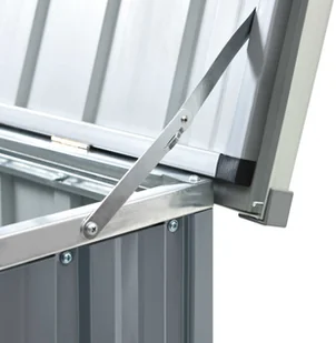 vidaXL Skrzynia ogrodowa, szara, 171 x 99 x 93 cm vidaXL - Skrzynie ogrodowe - miniaturka - grafika 7