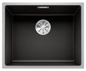 Zlewozmywaki - Blanco SUBLINE 500-IF SteelFrame Silgranit PuraDur Czarny InFino 525997 - miniaturka - grafika 1