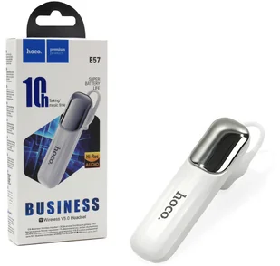 Hoco Essential Business E57 Biały - Słuchawki bluetooth - miniaturka - grafika 2