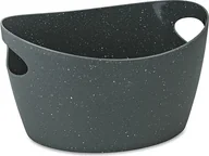 Akcesoria łazienkowe - Koziol Miska Bottichelli Recycled S szara 1445120 - miniaturka - grafika 1