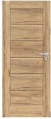 Drzwi wewnętrzne - Drzwi pełne Toreno 60 lewe dąb srebrzysty TORDBS000002 - miniaturka - grafika 1