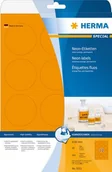 Etykiety do drukarek - Herma Etiketten A4 neon-orange 60 mm rund Papier 240 St. - 5153 - miniaturka - grafika 1