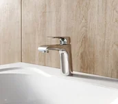 Baterie umywalkowe - Ravak Flat Bateria umywalkowa bez korka chrom X070118 - miniaturka - grafika 1