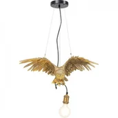 Lampy sufitowe - KARE Lampa wisząca Owl Gold 52292 - miniaturka - grafika 1