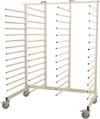 Inne urządzenia handlowo-usługowe - AJ Wózek osuszający 2x14 poziomów 1520x860x1960 mm 73974 - miniaturka - grafika 1