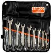 Klucze i nasadki - BAHCO Zestaw kluczy płasko-oczkowych, odsadzonych, calowych 111Z/8T 111Z/8T - miniaturka - grafika 1