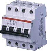 Pozostałe oświetlenie - ABB Stotz S & J wyłącznik automatyczny bezpiecznik S203-c16na 6 KA 16 A C 3P + N (4P) system Pro M Compact wyłącznik nadmiarowo-prądowy 4016779532471 2CDS253103R0164 - miniaturka - grafika 1
