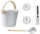 Pozostałe akcesoria do kąpieli i SPA - Tylö Zestaw akcesoriów do sauny Tylö Brilliant Silver - miniaturka - grafika 1