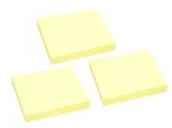 Etykiety samoprzylepne i bloki etykiet - TIERRA Notes samoprzylepny Tres 50x40mm żółty 100k x3 NOTZ5040_3 - miniaturka - grafika 1