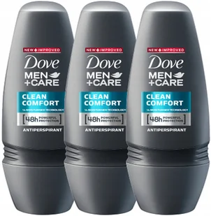 Dove Men+Care MIX Roll On w Kulce 3x50ml - Dezodoranty i antyperspiranty męskie - miniaturka - grafika 5