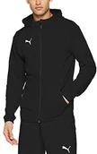 Gadżety dla kibiców - Puma męska kurtka liga casuals Hoody Jacket, czarny, l 655771 03 - miniaturka - grafika 1