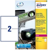 Dodatki do drukarek i skanerów - Avery wytrzymały etykiet drukarka laserowa/LED L7068-20 - miniaturka - grafika 1