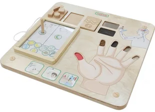 Masterkidz MASTERKIDZ Tablica Edukacyjna Zmysł Dotyku ME15792 - Tablice dla dzieci - miniaturka - grafika 3