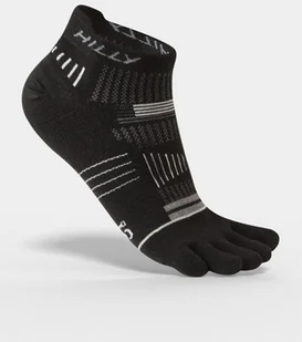 HILLY HILLY Skarpetki do biegania z palcami TOE SOCKLET czarne - Skarpetki sportowe męskie - miniaturka - grafika 2