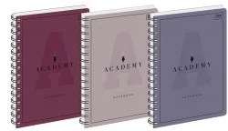 Inter-druk Kołozeszyt A4/100K kratka Academy 5szt) - Zeszyty szkolne - miniaturka - grafika 2
